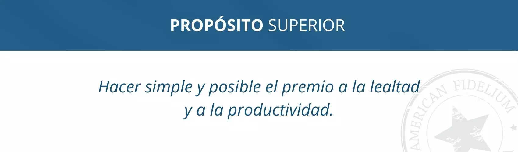 Propósito superior